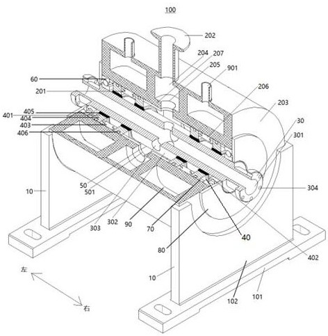 Attachment structure of motor rotor with low temperature winding