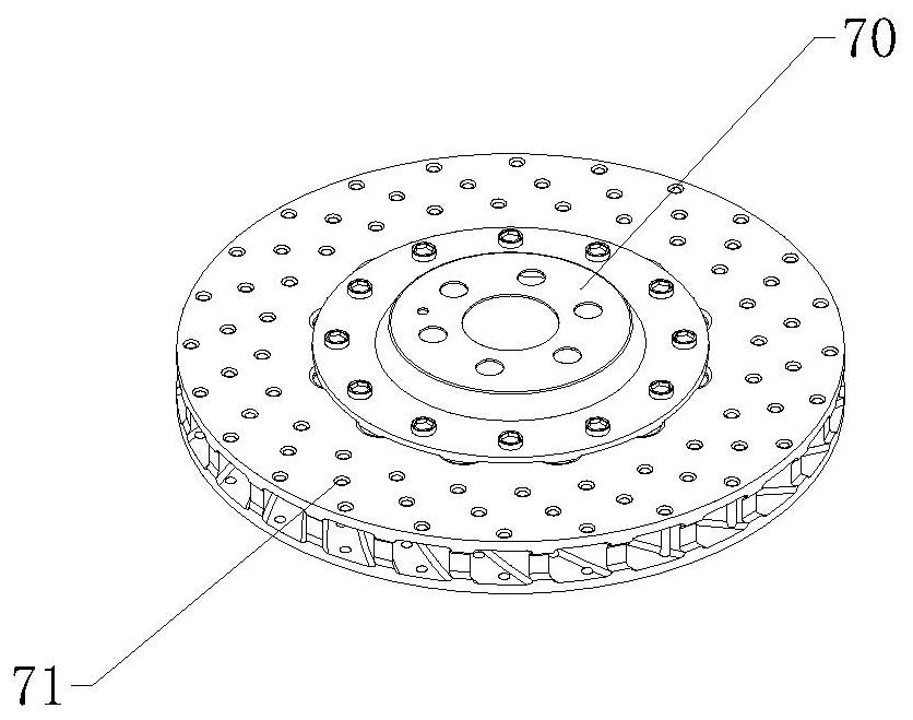 Automatic hole-aligning assembly equipment for split brake disc