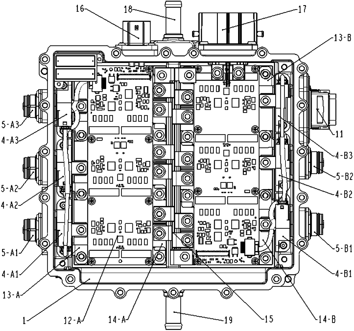 Dual-motor inverter