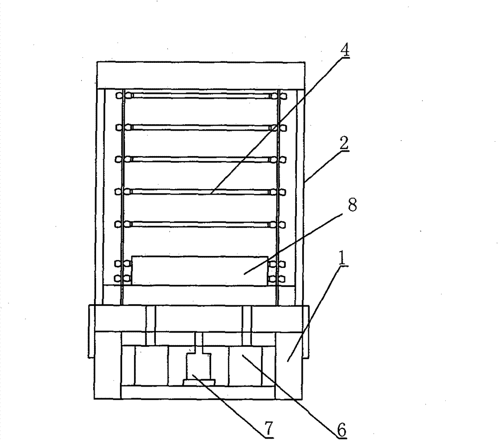 Production mould for foam insulation composite board