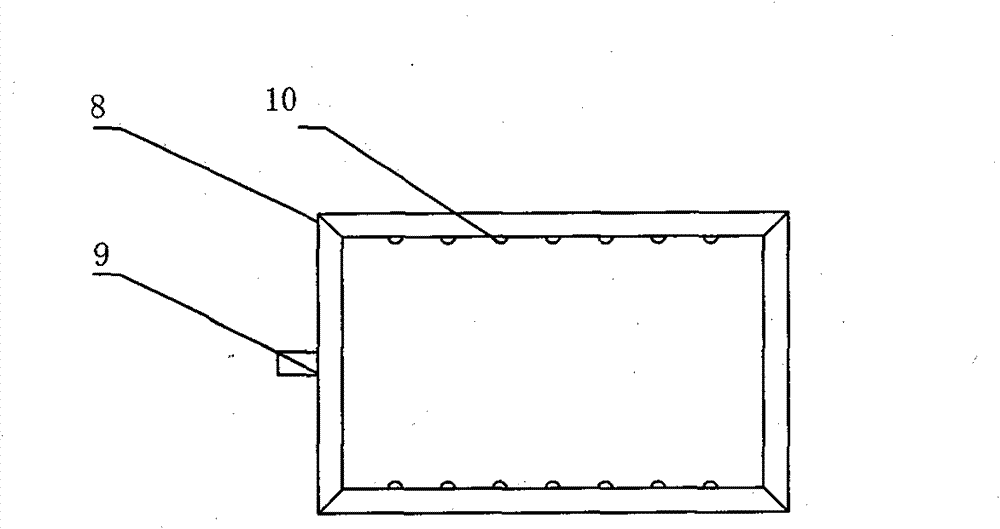 Production mould for foam insulation composite board