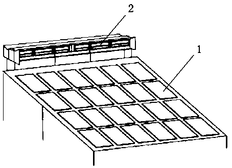 Self-generating and self-using off-grid power type yacht sunshade