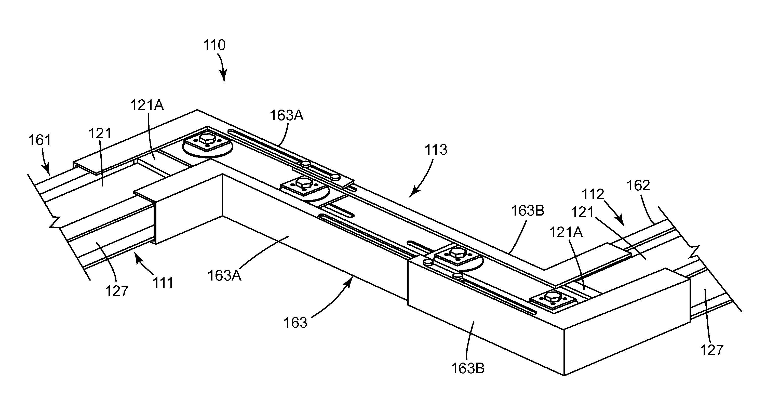 Adjustable electrical busway joint
