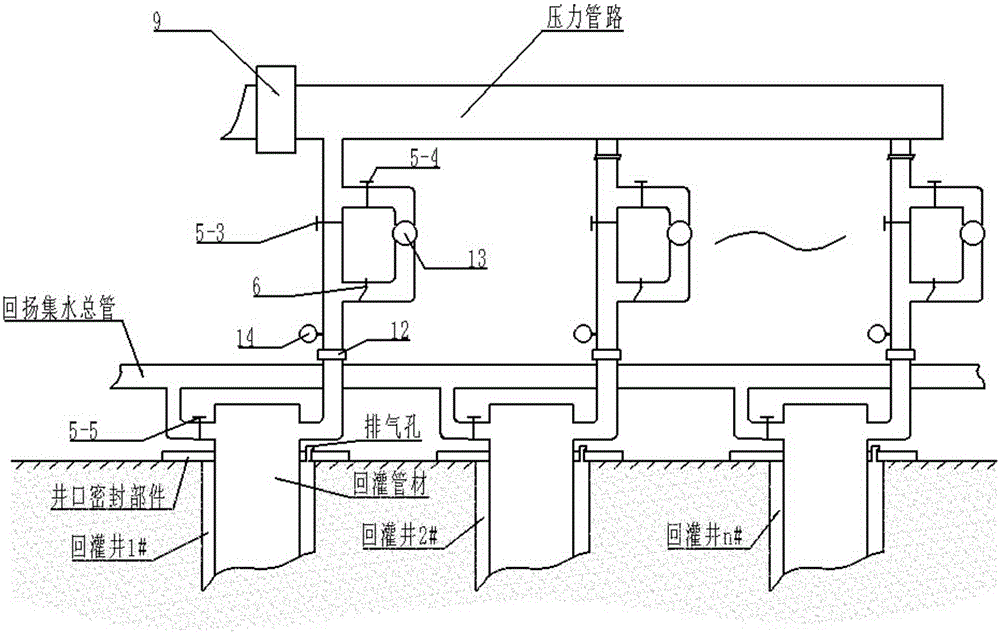 Single-well single-control pumping and injection integrated system and control method thereof