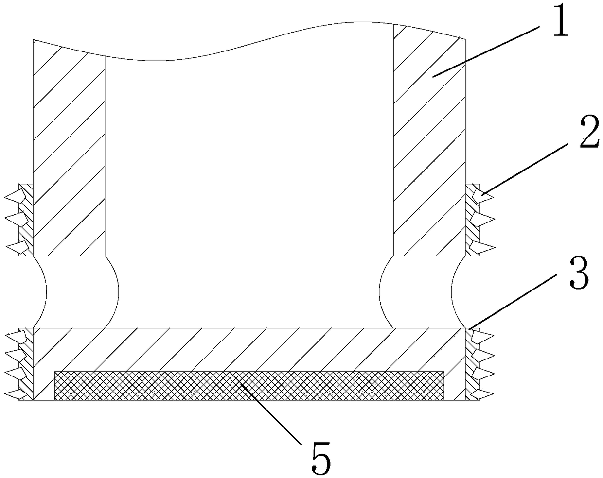 Tool cathode and method for improving electrolysis milling machining bottom face flatness