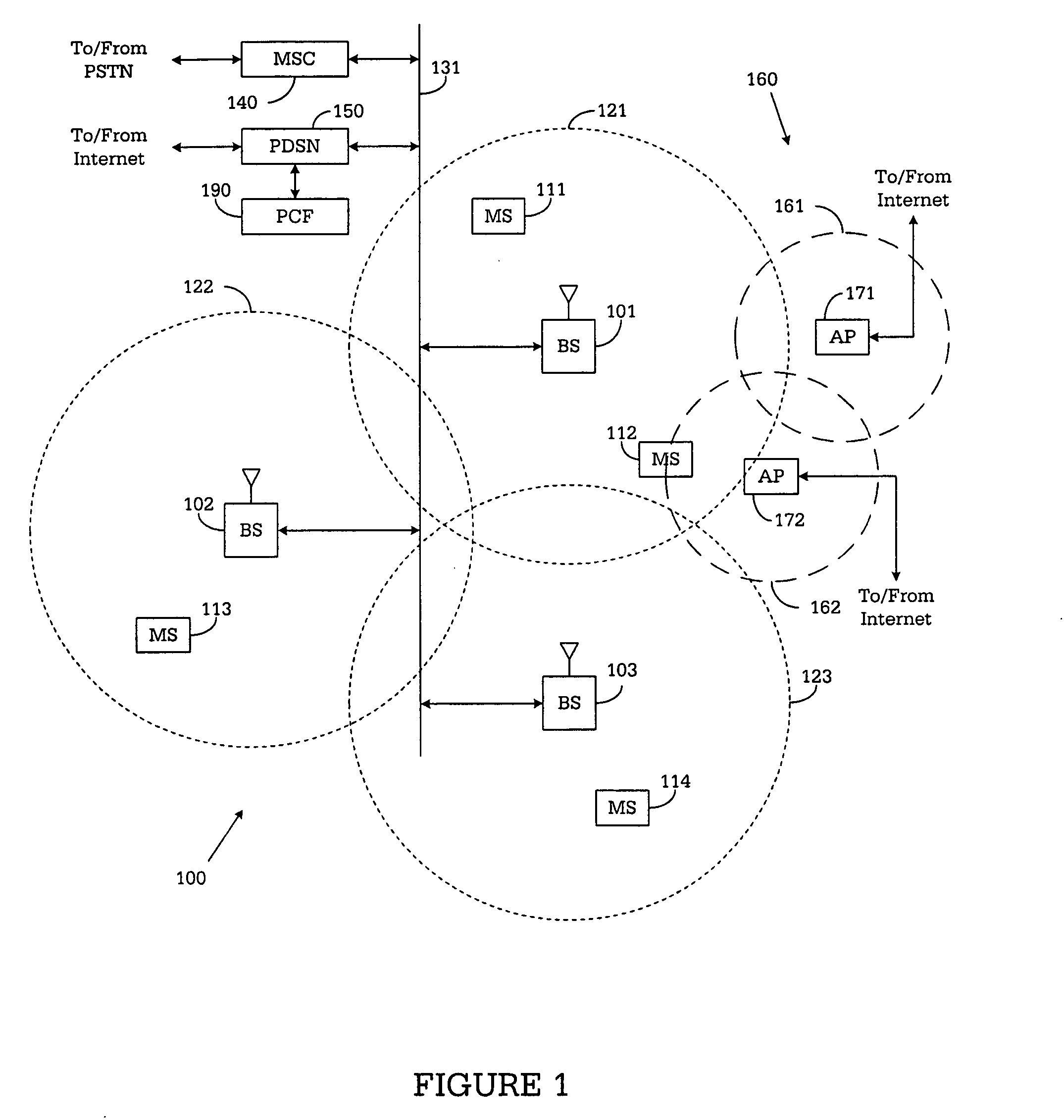 Apparatus and method for interworking CDMA2000 networks and wireless local area networks