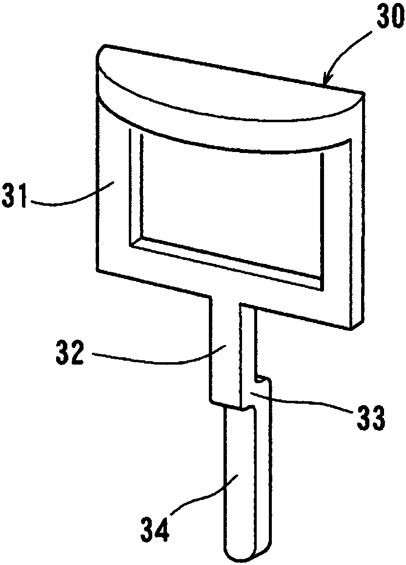 Water dispenser with key