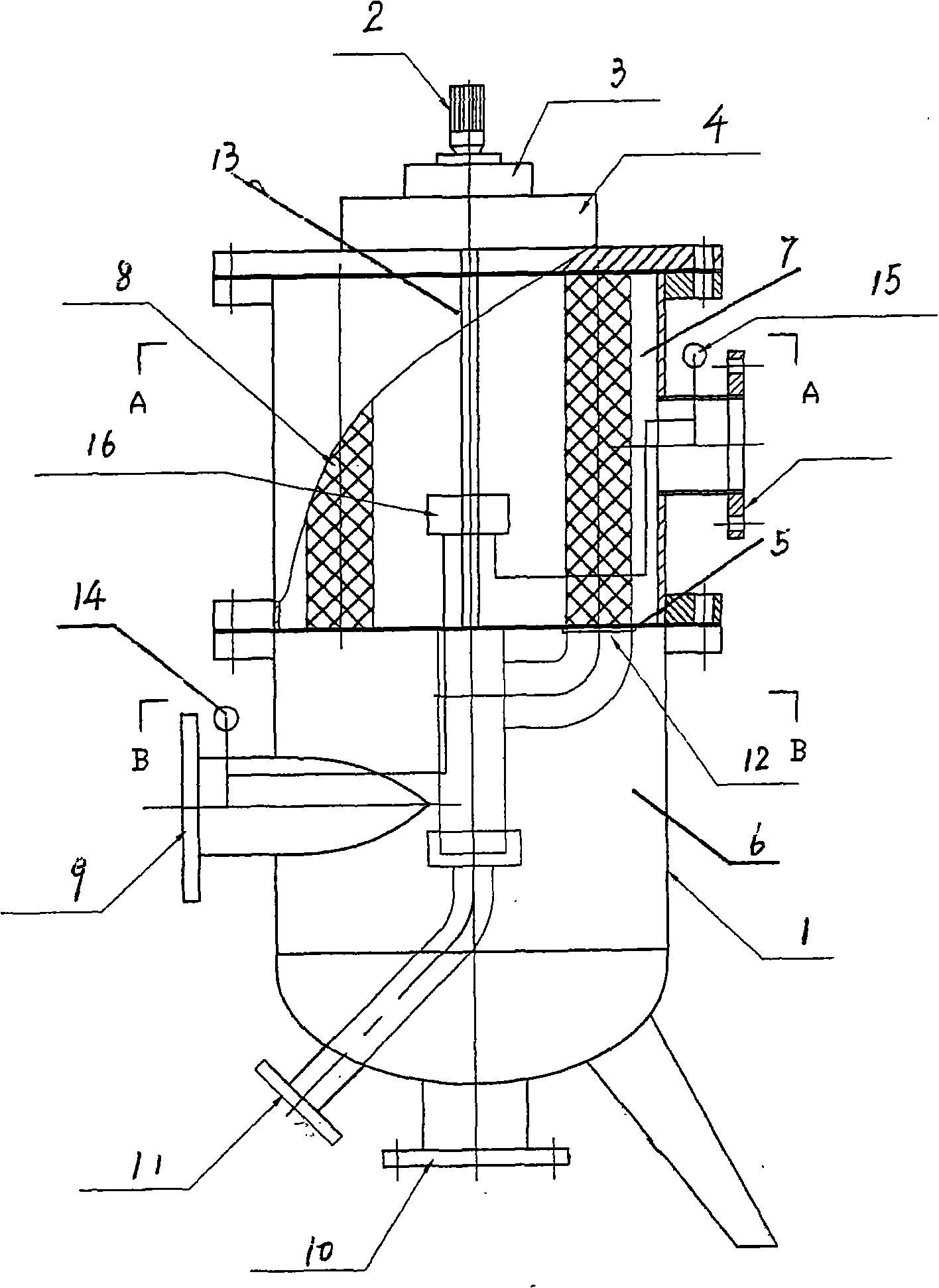 Differential-pressure swirl-type backwashing filtration system