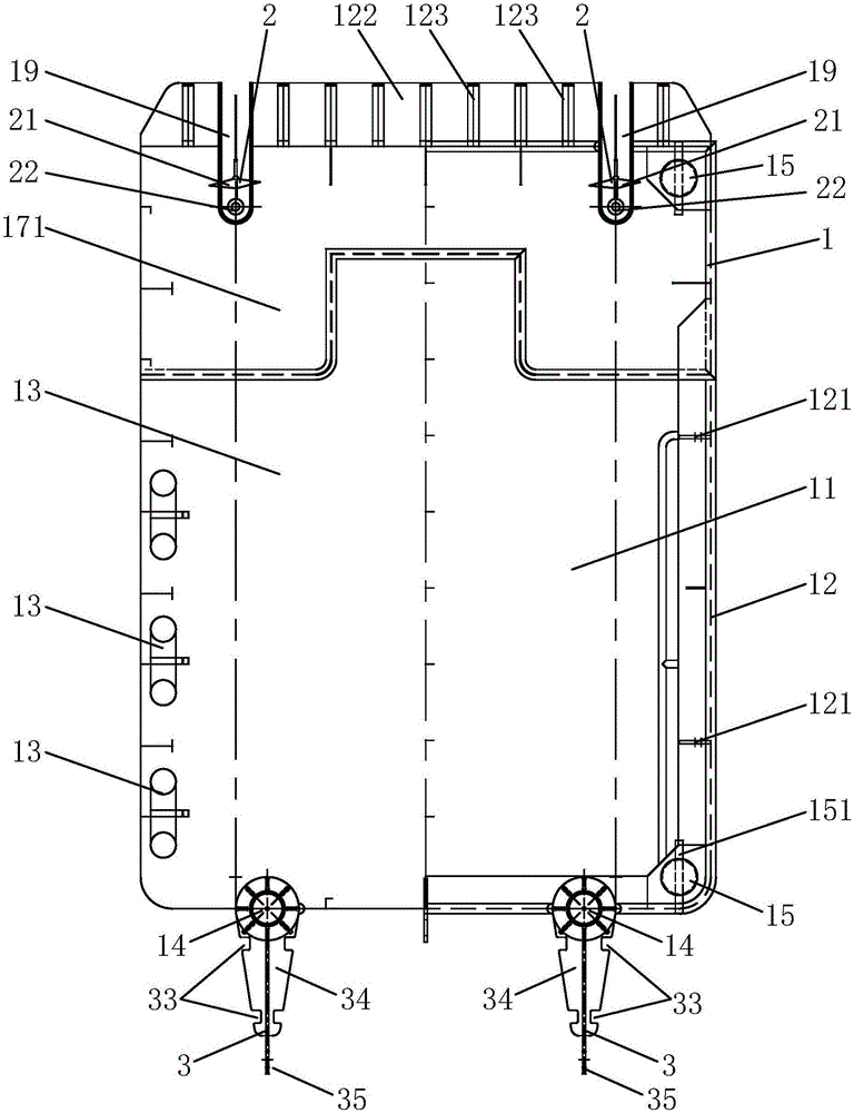 Wharf pile foundation underwater maintenance operation device with self-propulsion capability
