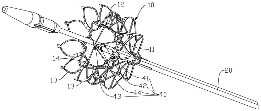 Atrial septal stoma device