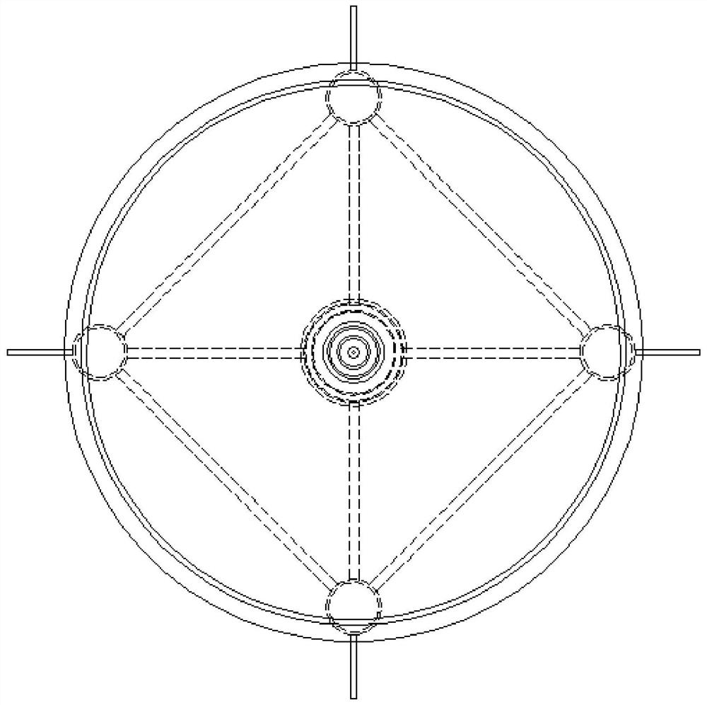 Cable pay-off rotary disc