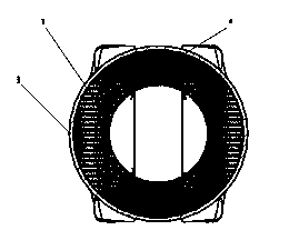 Aerial tube-shaped carbon fiber composite rod piece and manufacturing method thereof