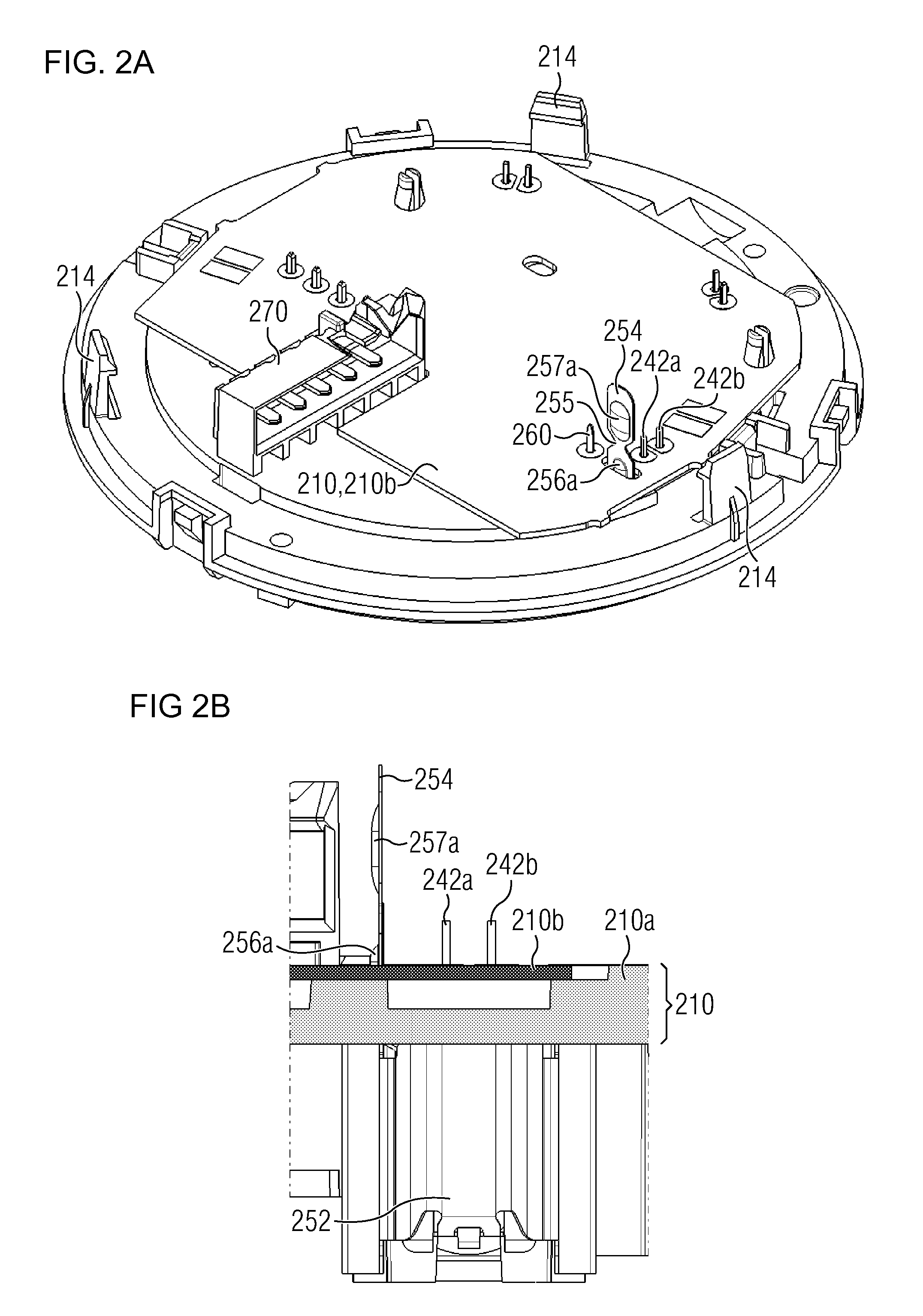 Light receiver device having a shielding device extending on a back side of a substrate