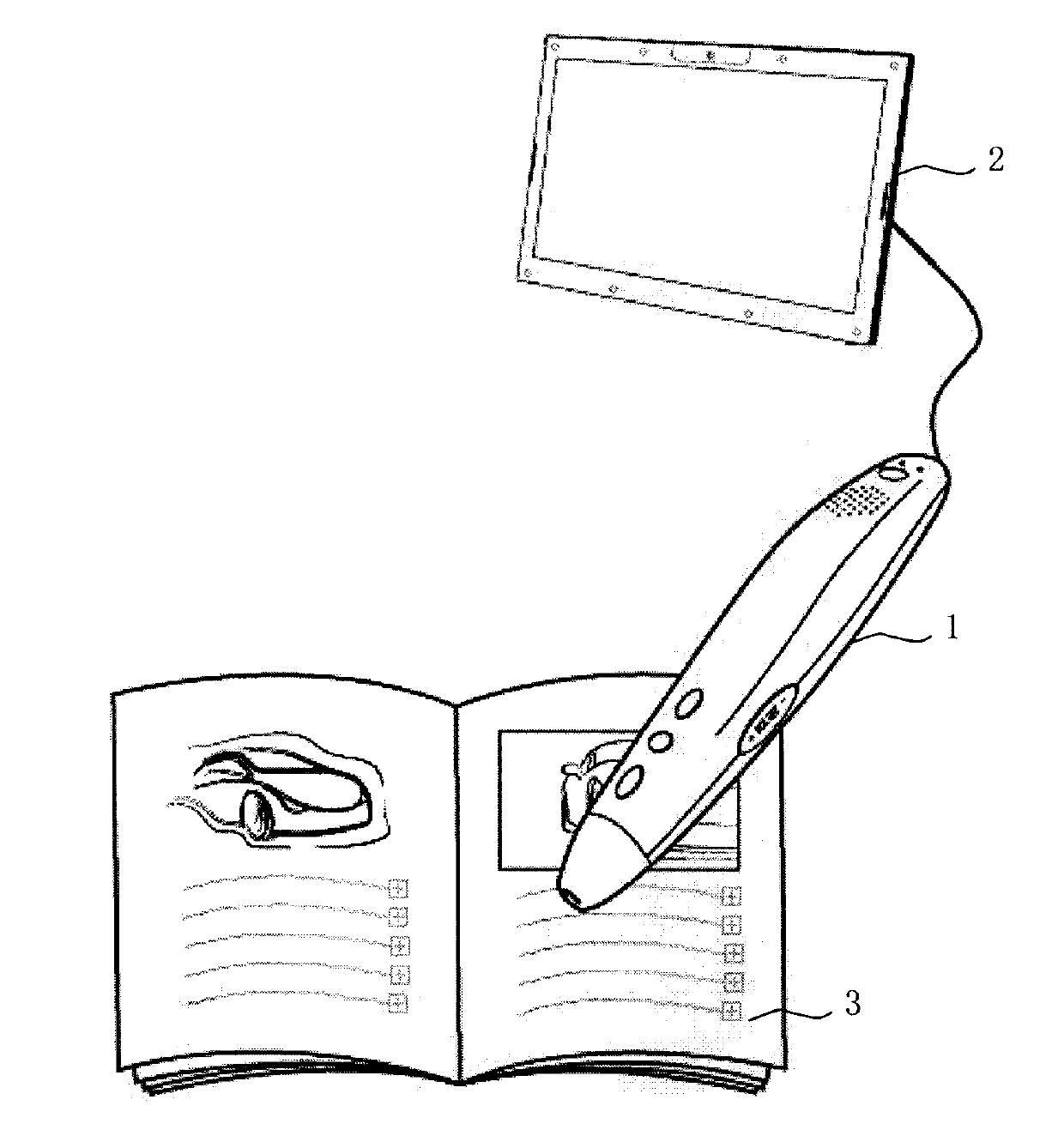 Information input and output method for point code system