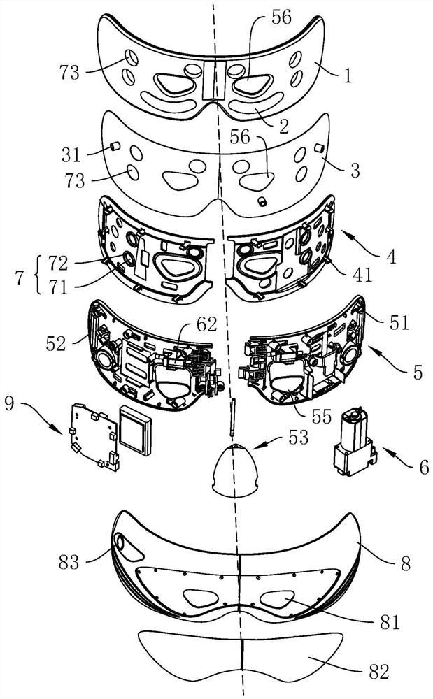 Eye massage instrument