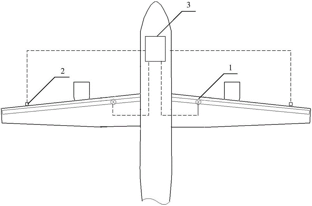 Self-adapting wing hot gas deicing system