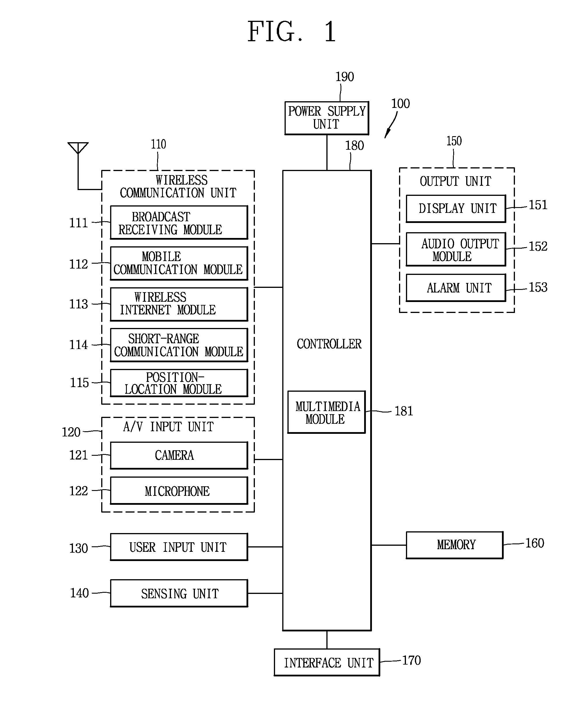 Mobile terminal and application icon moving method thereof