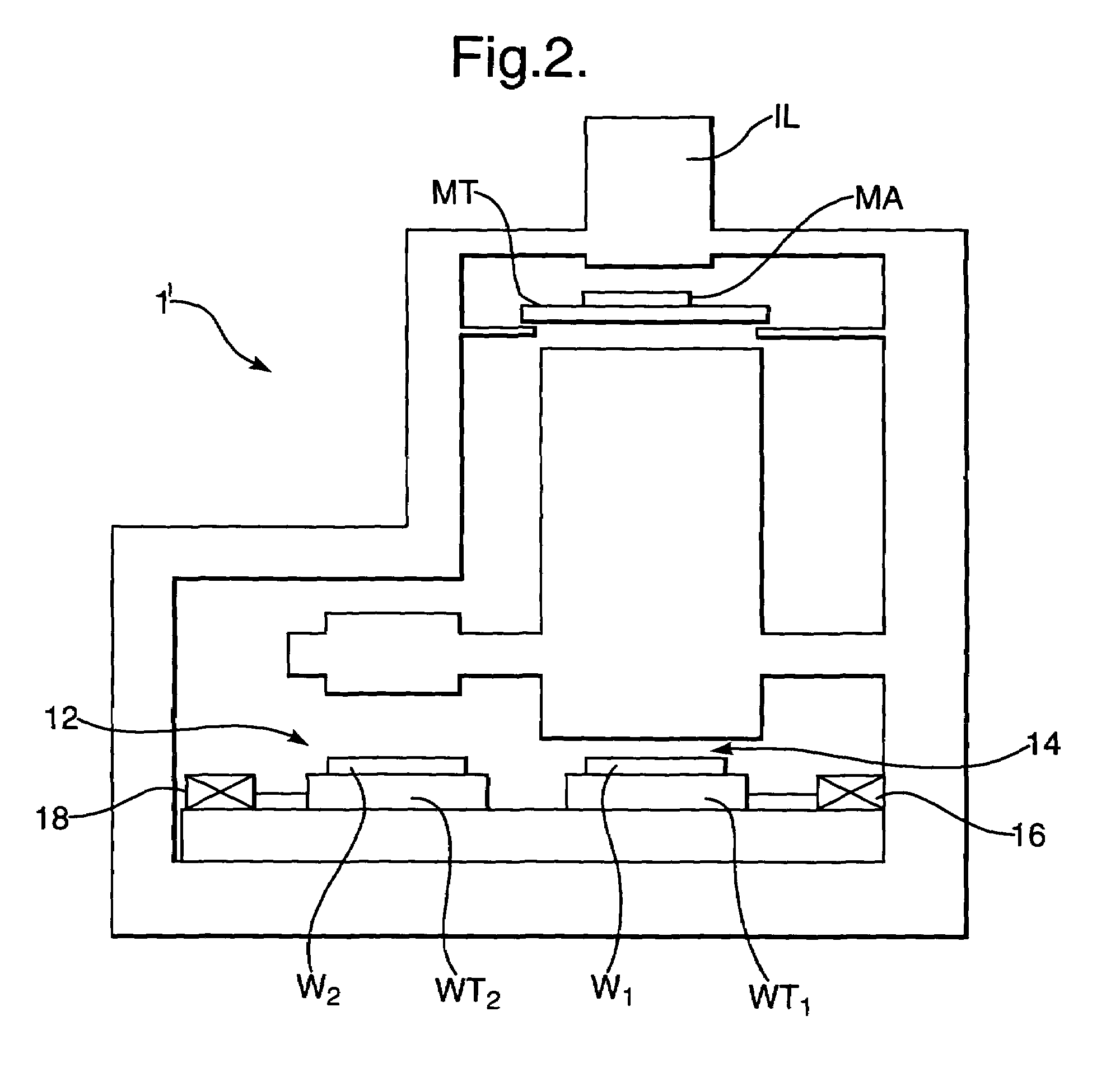 Lithographic apparatus, device manufacturing method, and device manufactured thereby