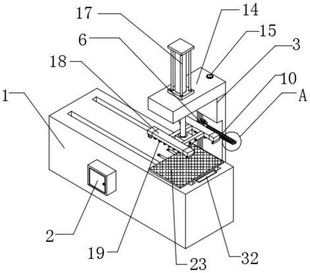 Unstacking and separating device for thin steel plates with good anti-sticking effect
