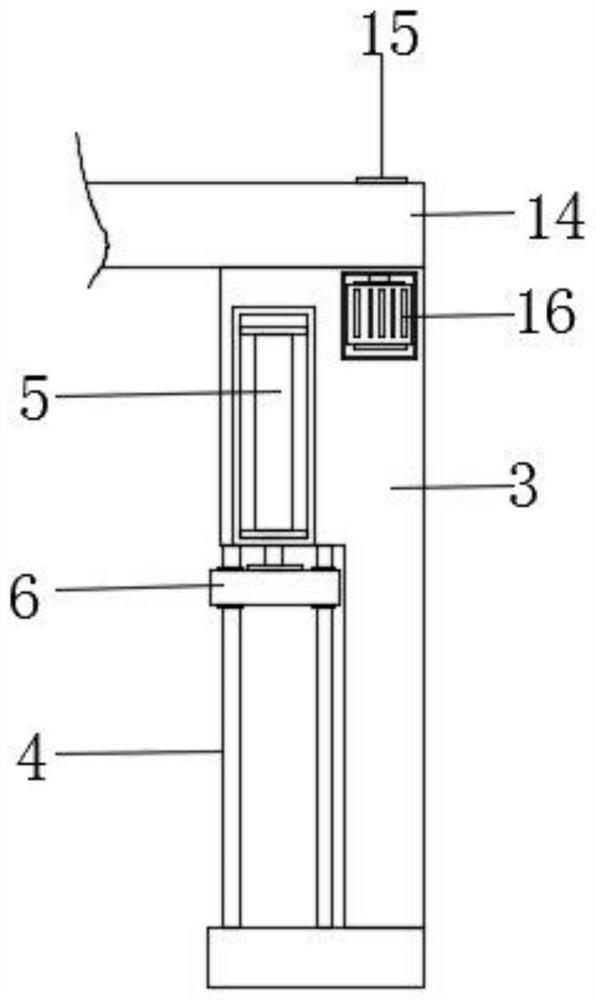 Unstacking and separating device for thin steel plates with good anti-sticking effect