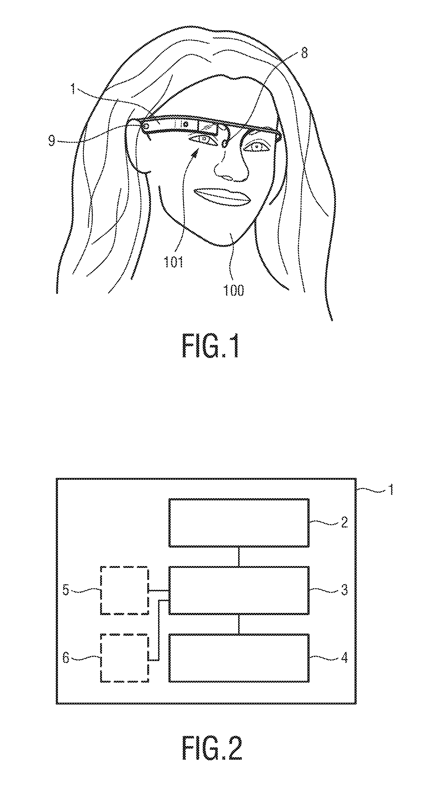 System for monitoring a dopaminergic activity