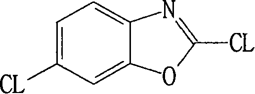 Method for preparing 2,6-dichloro benzoxazole