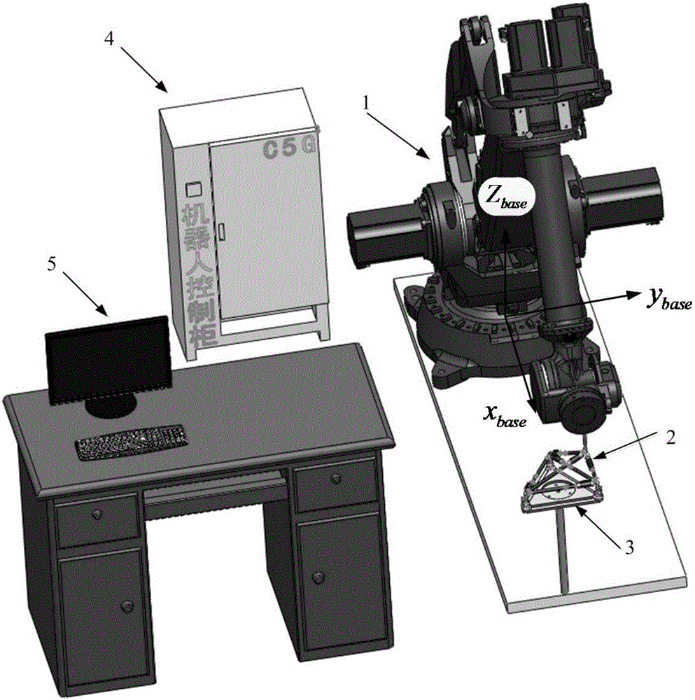 Method for calibrating structural parameters of robot using double-ball-bar