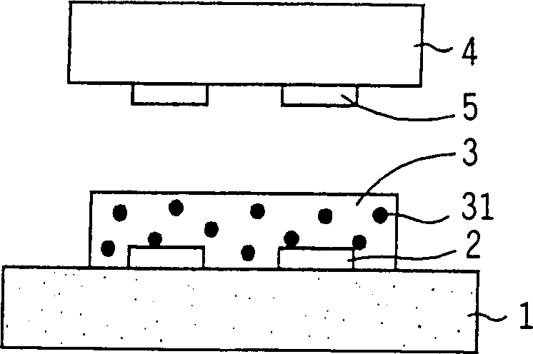 Conductive rubber material with laminated structure