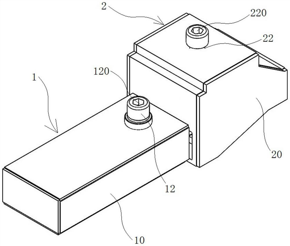 Mechanical lock for building member connection