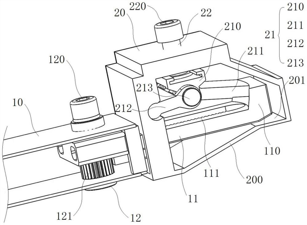 Mechanical lock for building member connection