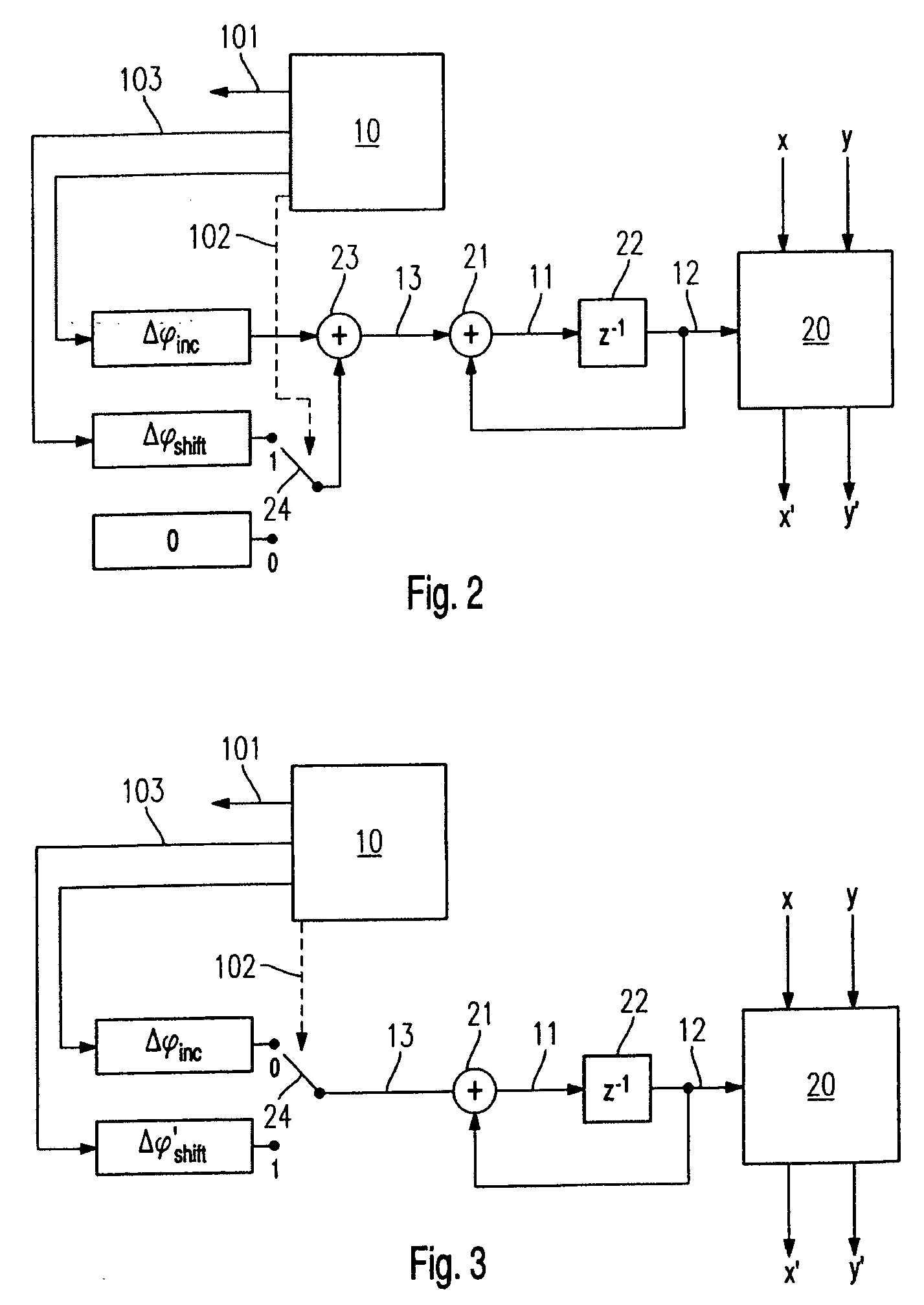 Apparatus and method for correcting sudden phase changes in received signals in mobile stations