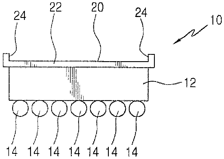 ic package stiffener with beam