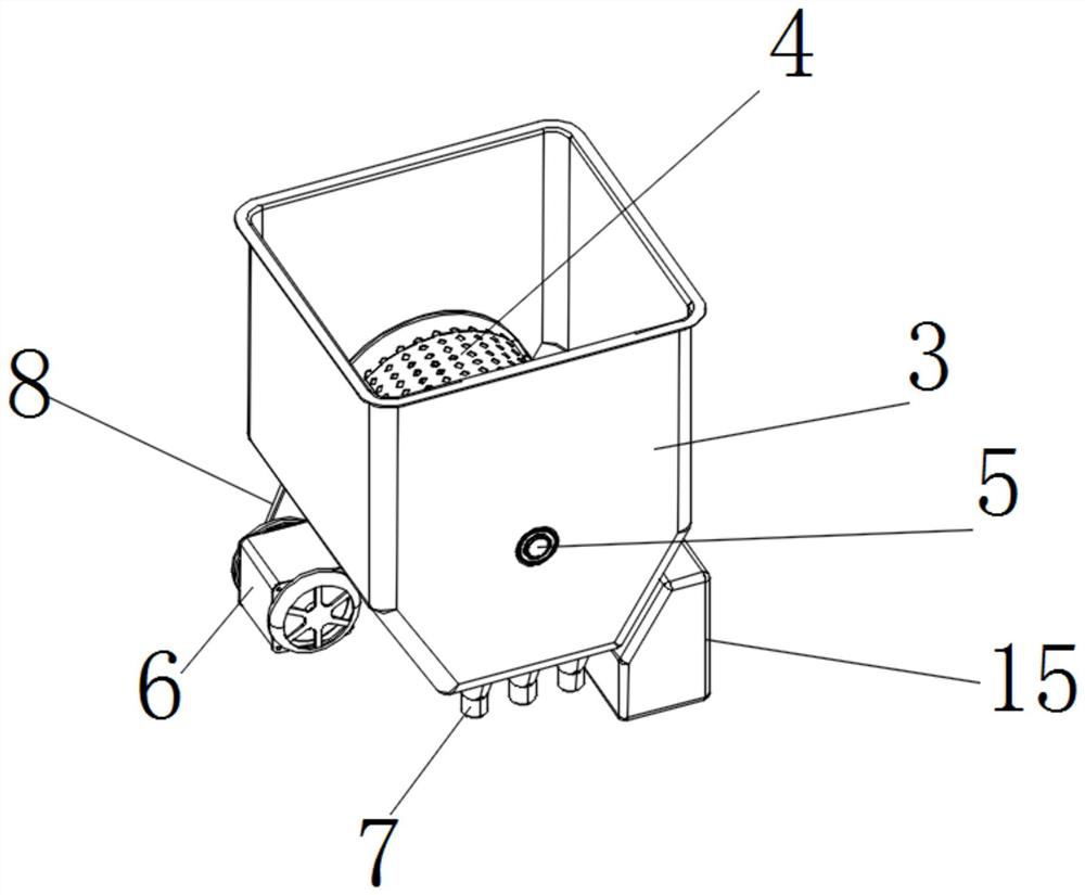 Ultrasonic roller washing machine structure