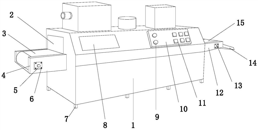 A drying and disinfection system for aquatic product processing