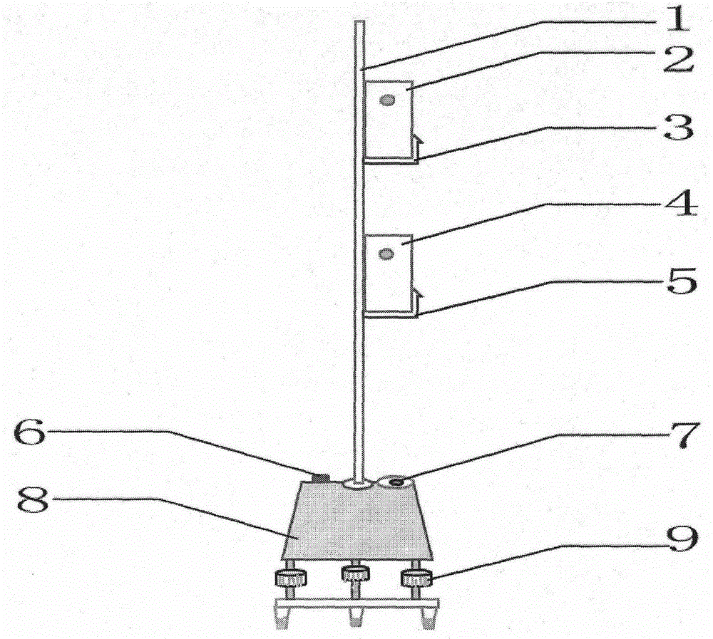 Tree measurement method of mobile phone panoramic orthographic photography in forest plots