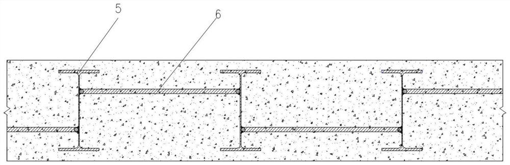 Restoration method of inverted arch in operating tunnel