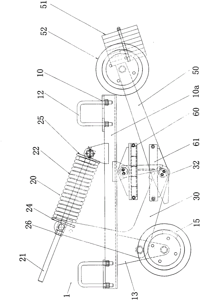 A cableway broken rope catcher