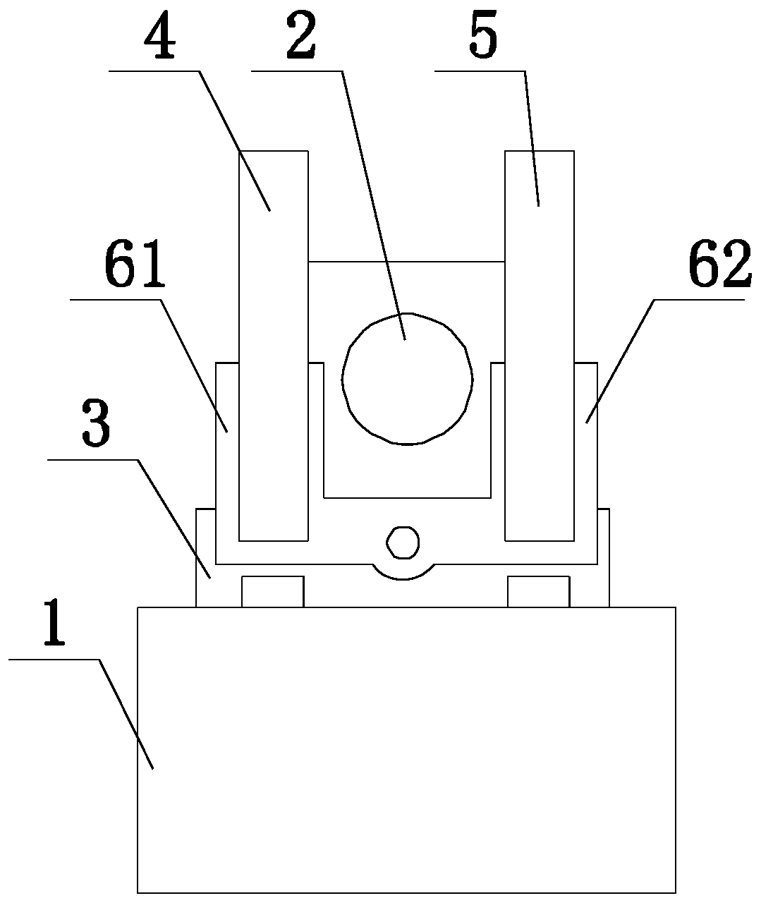 A steerable forklift