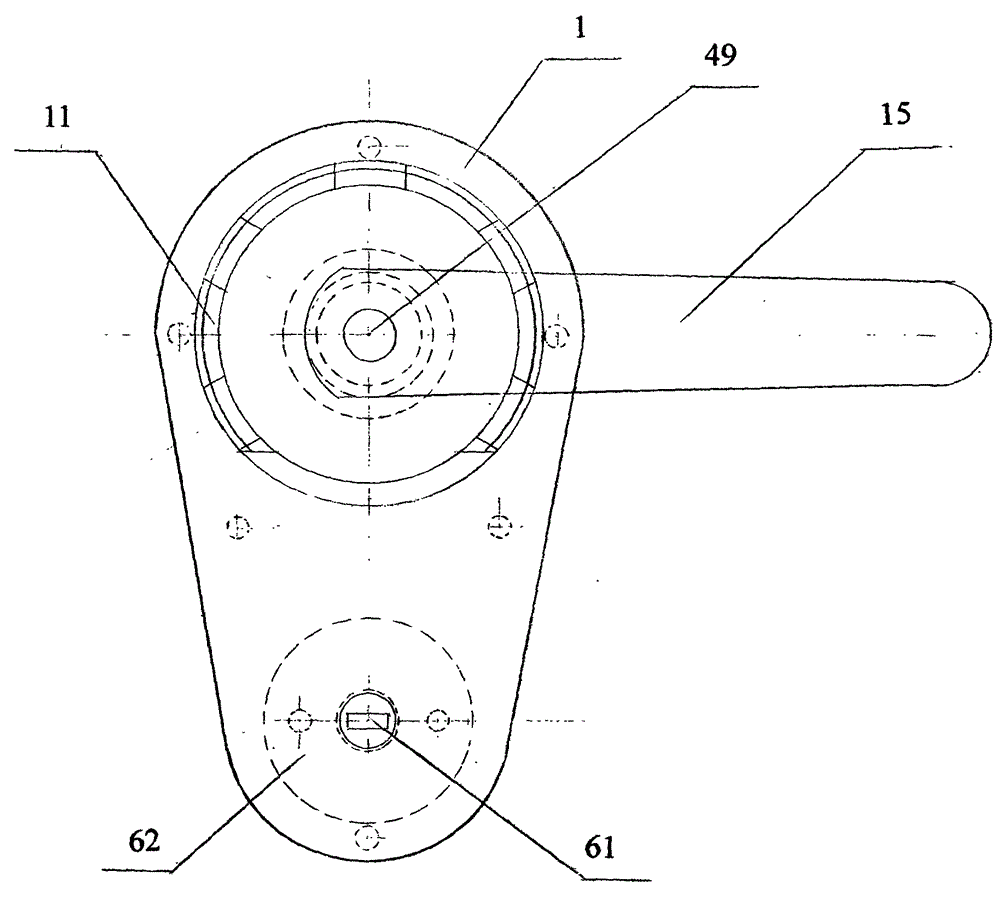 Coupled mechanical password anti-theft lock