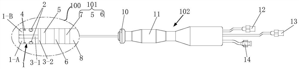 Electrode device, medical catheter and ablation system