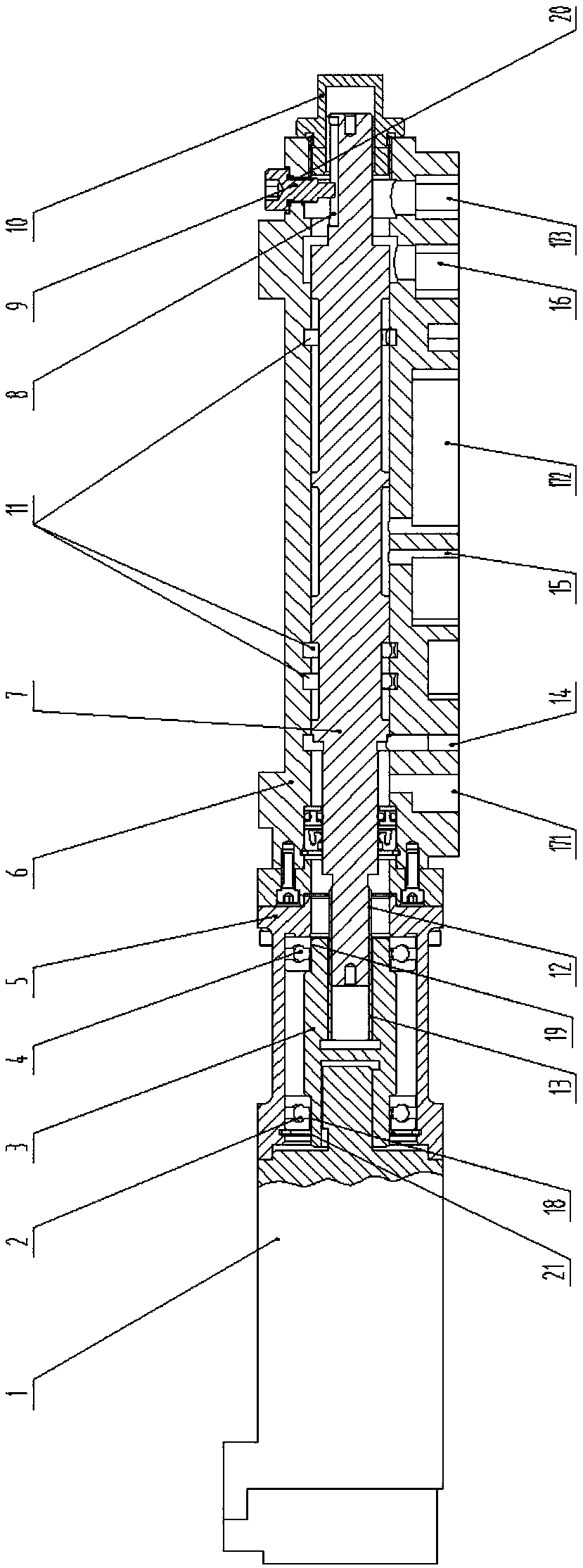 Digital hydraulic speed changing operating valve