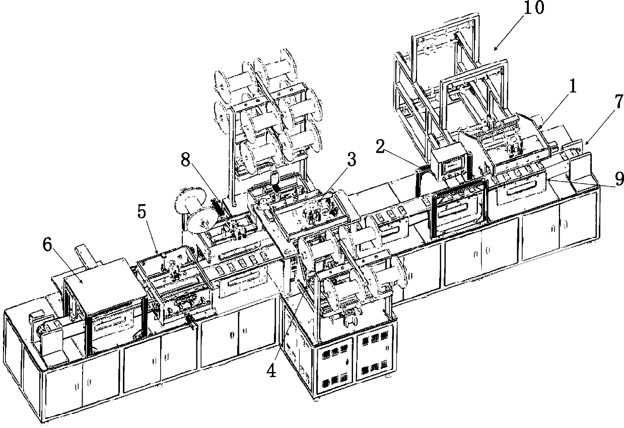 Full-automatic infusion bag making machine