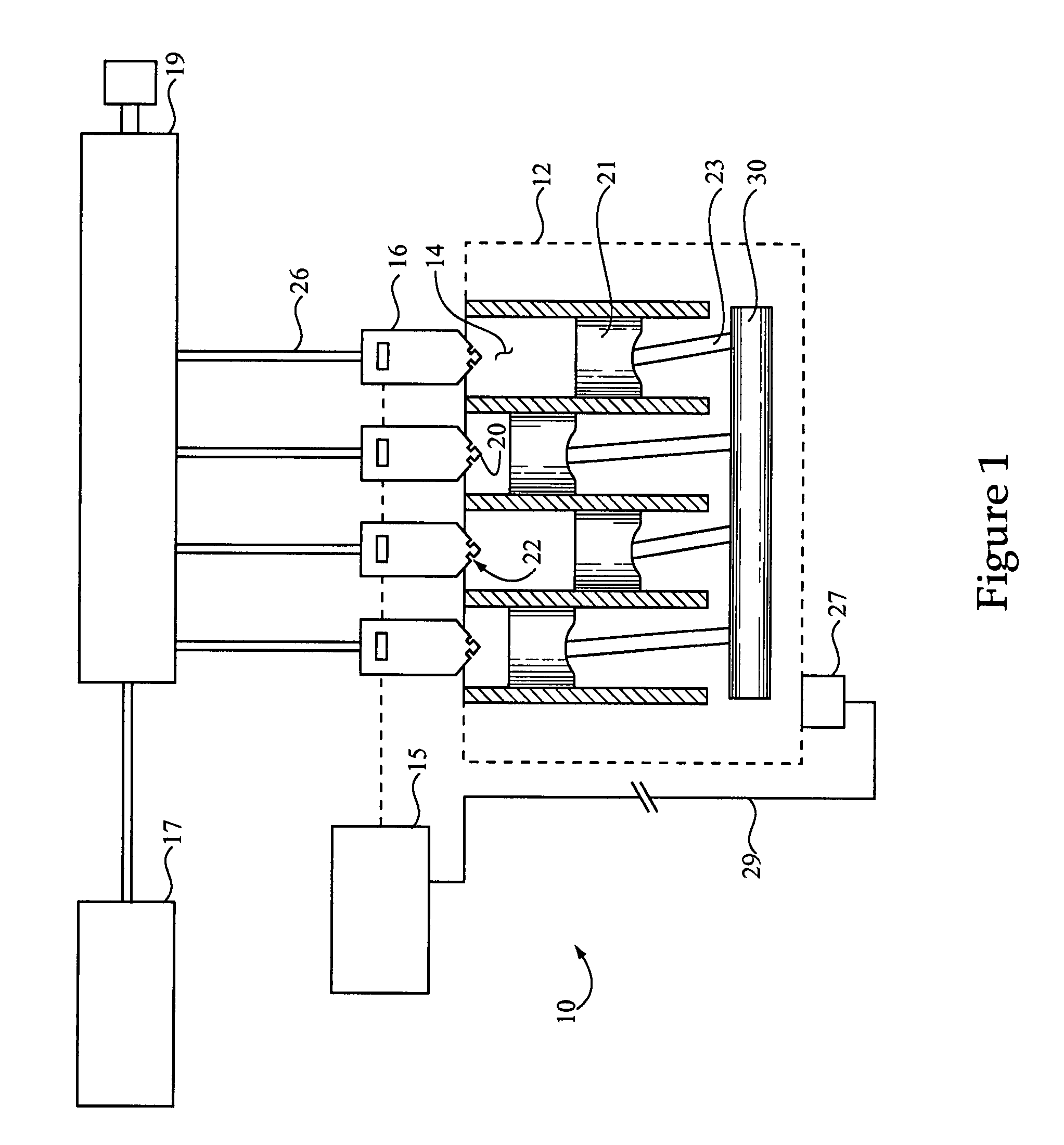 Internal combustion engine and operating method therefor