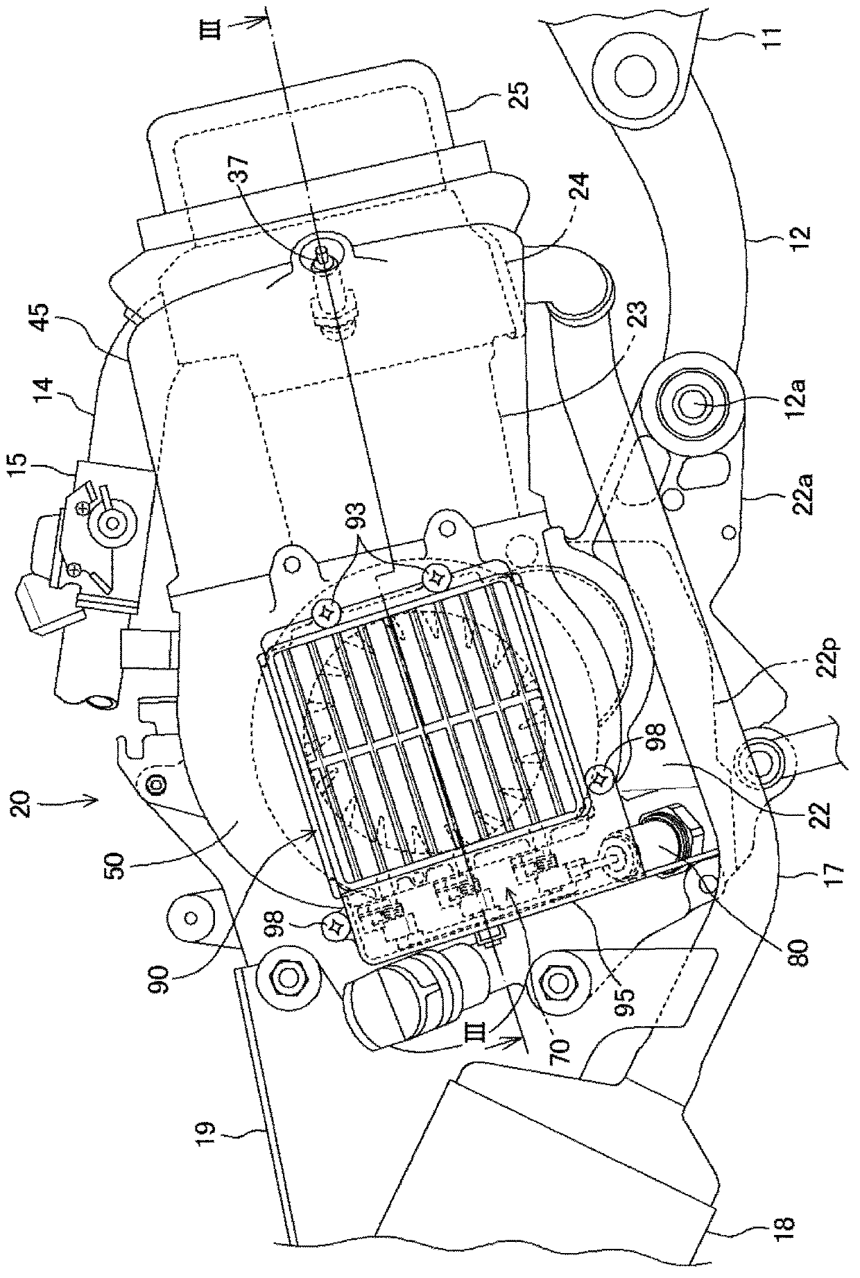 Cooling device for internal combustion engine