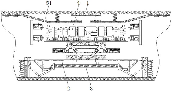 Electroacoustic transducer with multiple impact protection