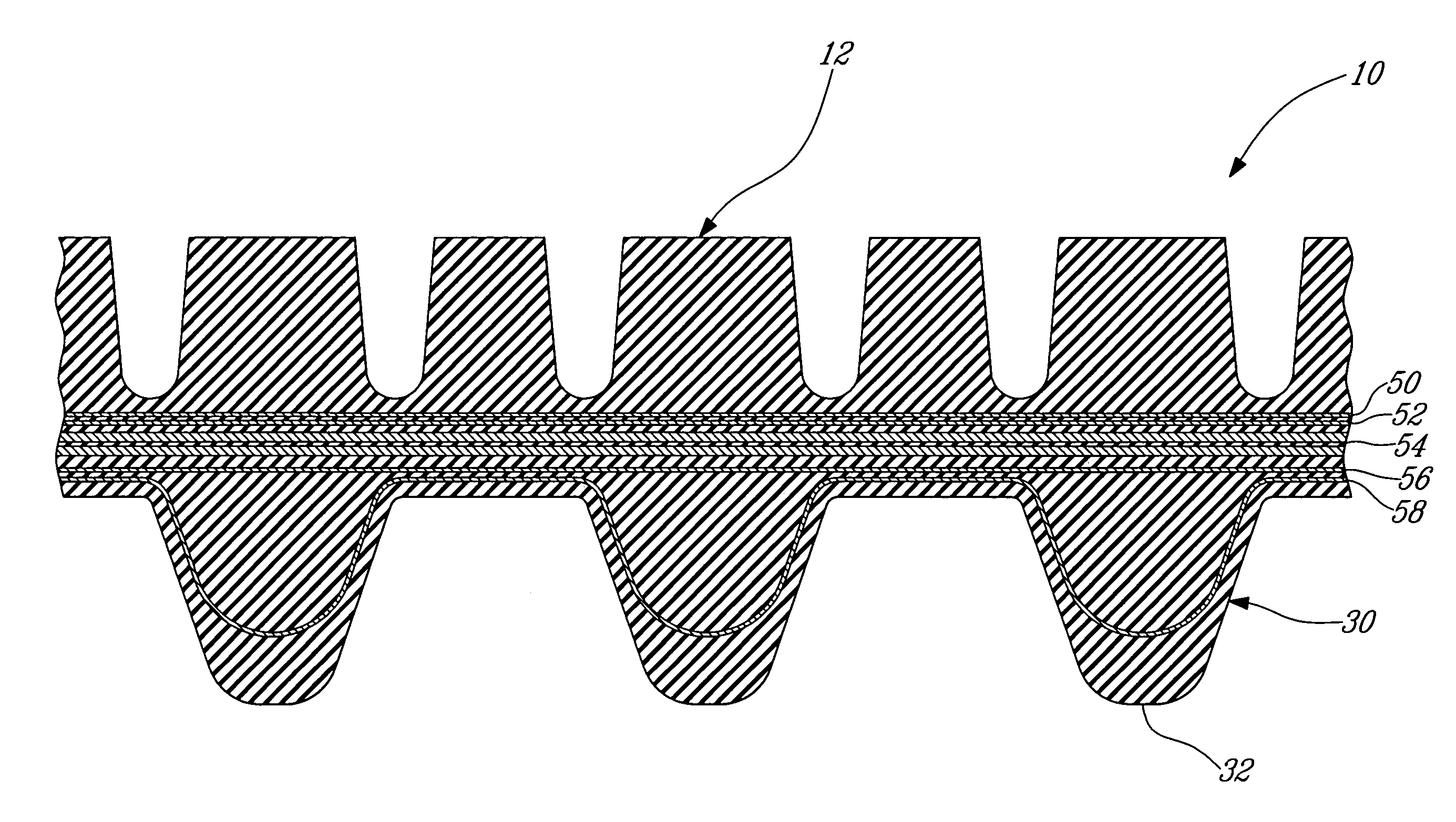 Endless track for industrial or agricultural vehicles