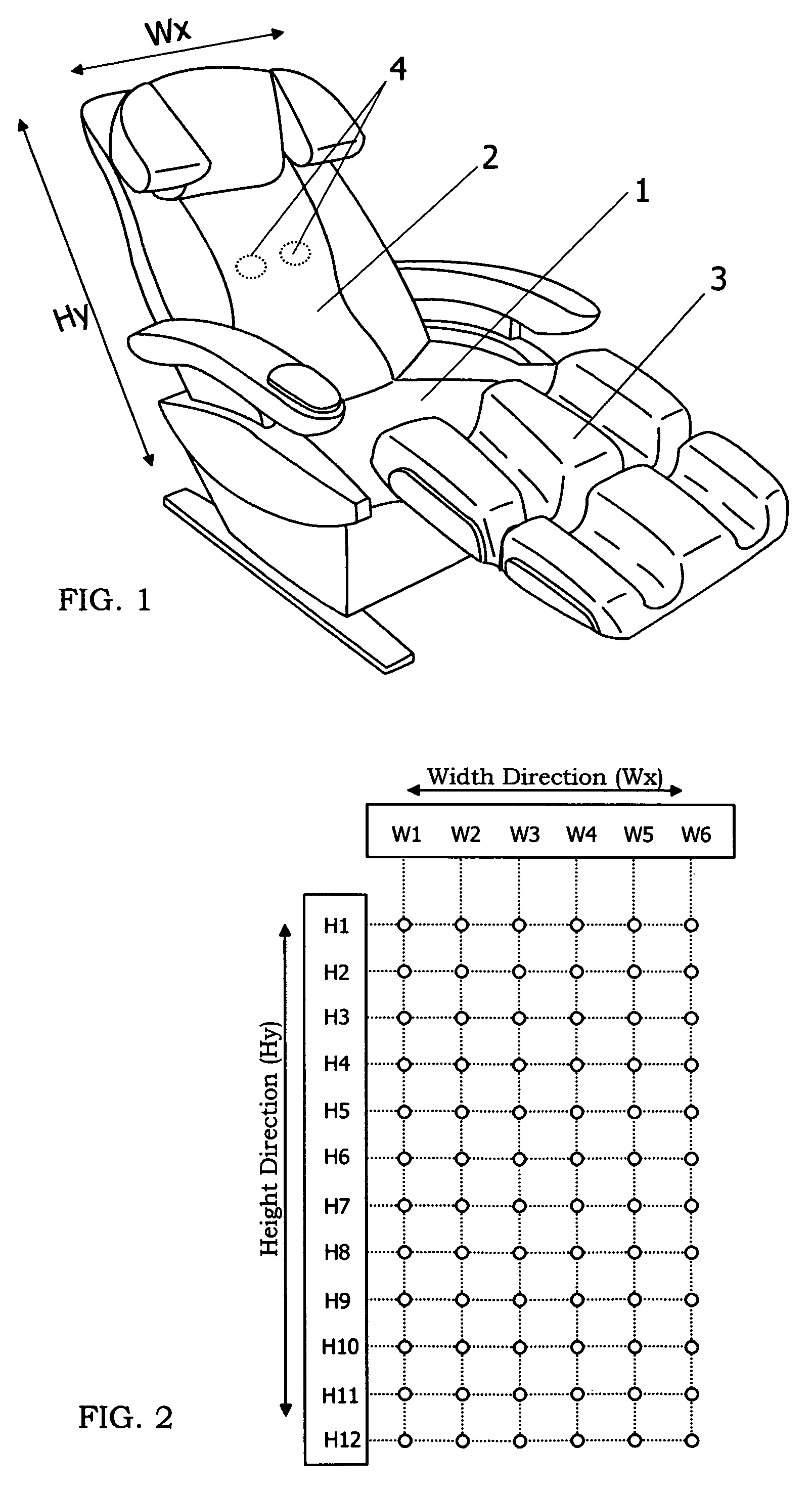 Massage program control method, massage machine using the method, and controller for the massage machine