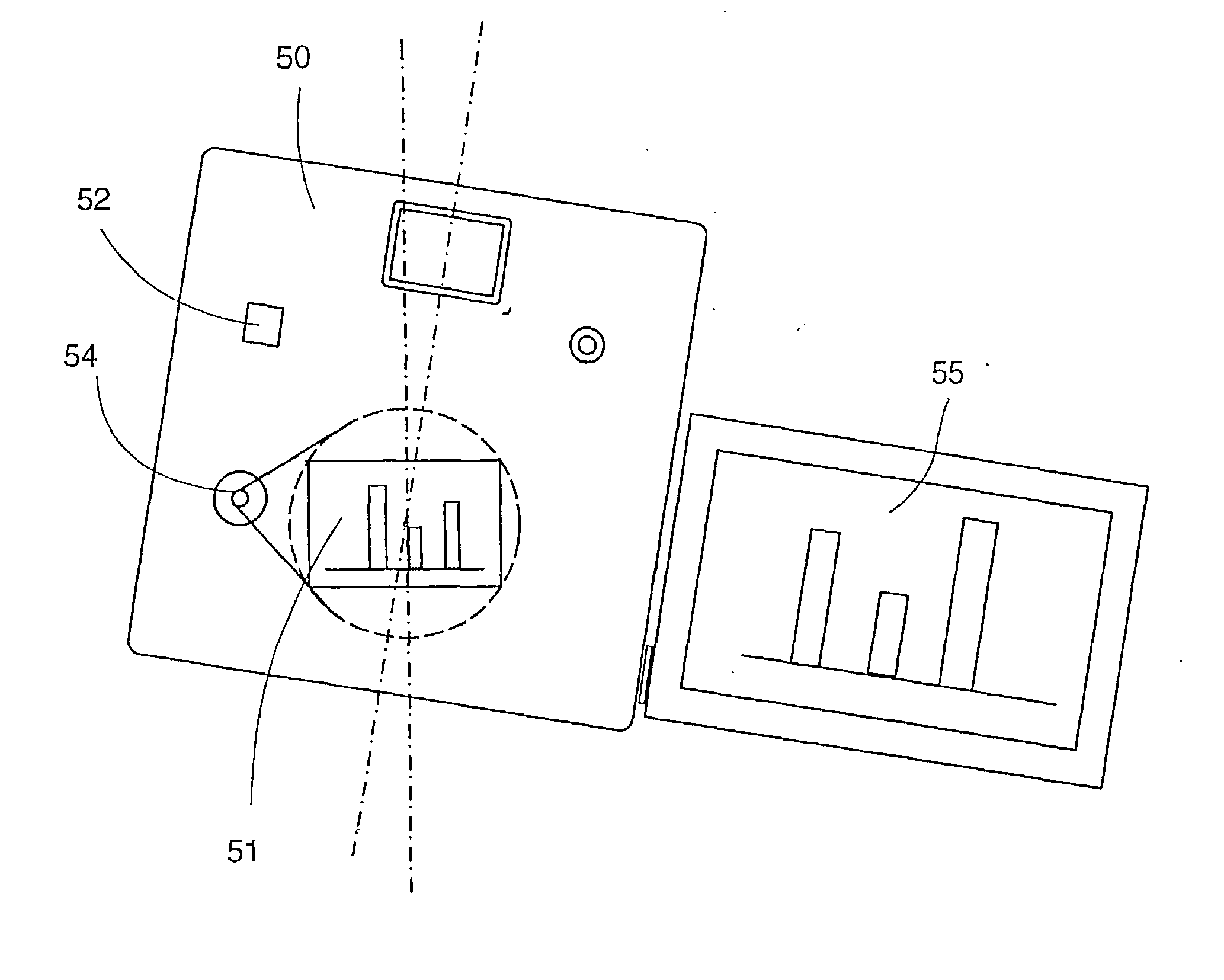 Digital camera or digital video camera and method for acquiring images