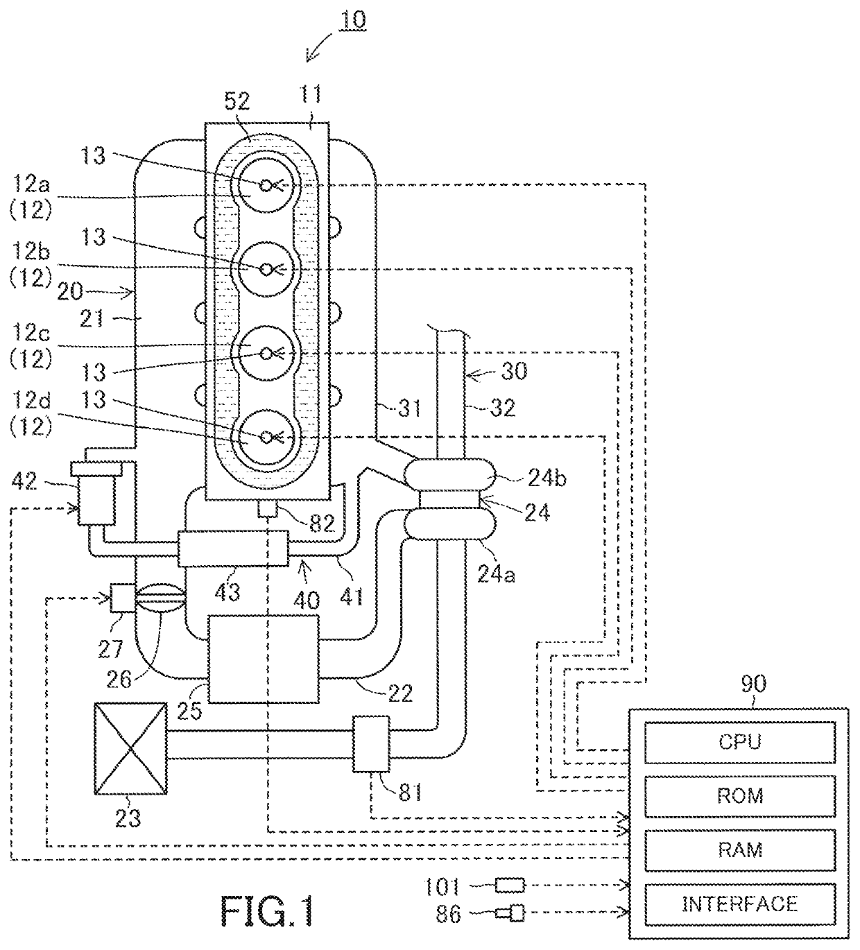 Cooling apparatus of internal combustion engine