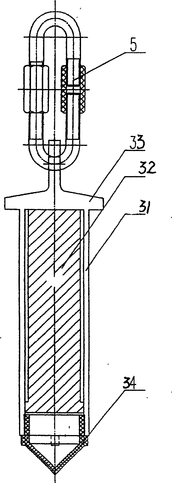 Cathode system for electric demisting device with conductive fiberglass reinforced plastic